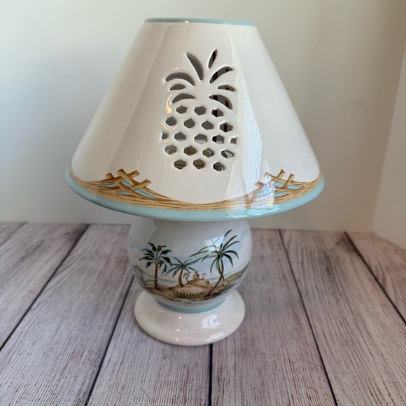 LENOX British Colonial Chuck Fisher Pineapple Tea Light Votive
